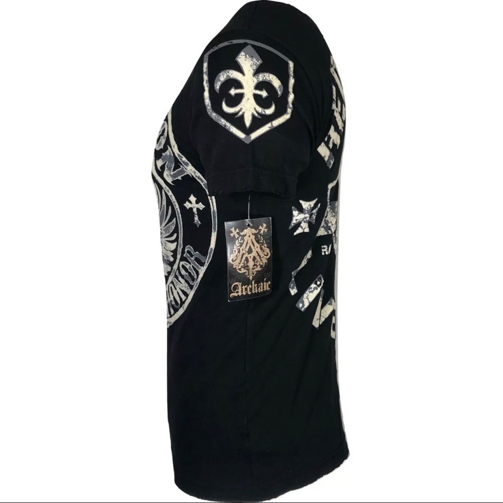 ARCHAIC AFFLICTION Mens T-Shirt MIDKNIGHT Premium - Picture 5 of 8